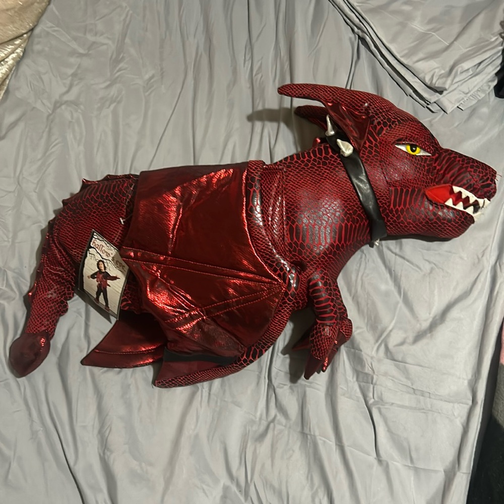 Hallow’s Eve Plush Dragon Costume for Kids